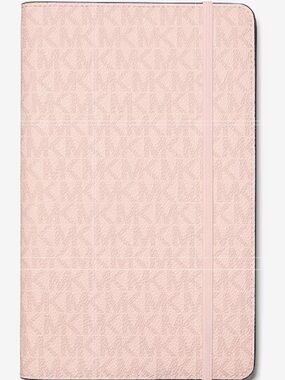 🌸 Michael Kors Blush Pink Signature Logo Notebook  🌸 NWT 🌸